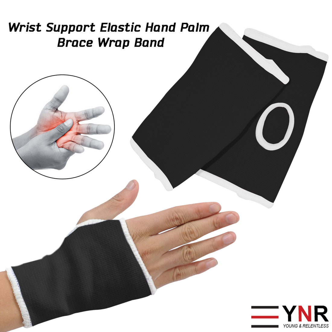 MMA Boxing Inner Gloves Padded Hand Wraps Bandages Protector MuayThai Kickboxing