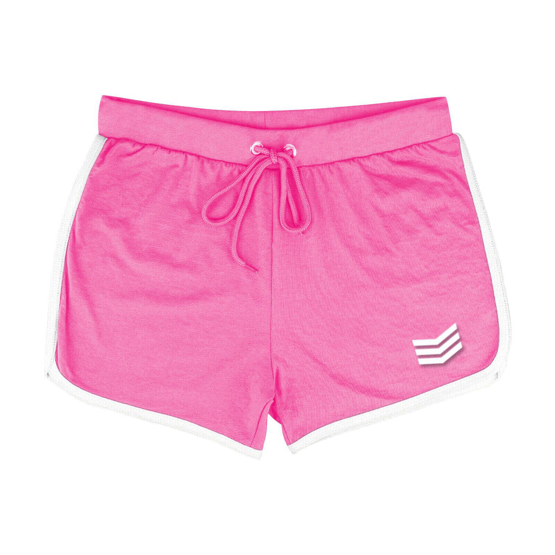 Womens contrast trim Shorts Casual girls Beach Running Gym Yoga Hot Pants sports