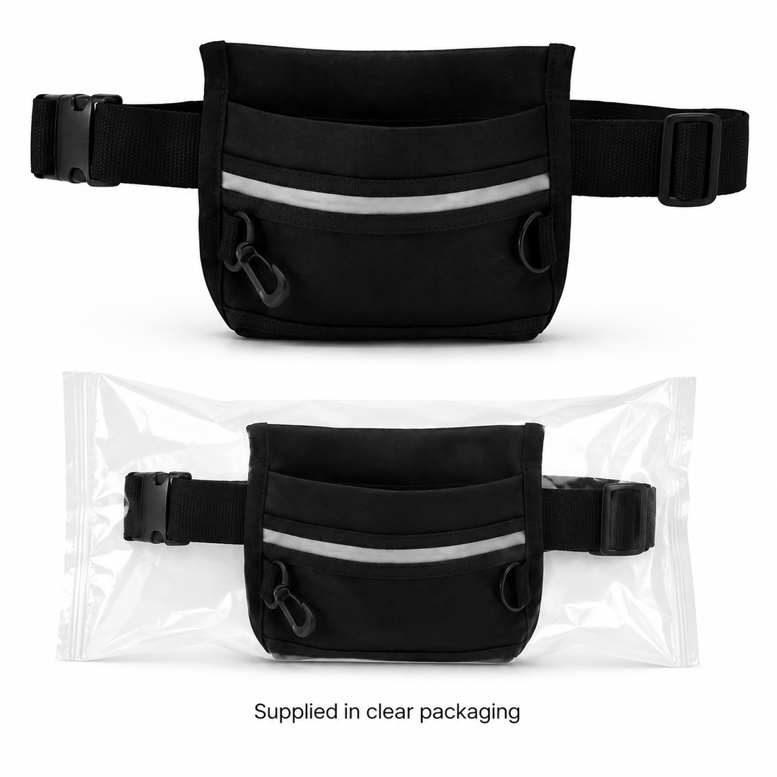 YNR Dog & Cat Training Treat Pouch – 15 x 20cm Oxford Nylon Reward Bag with Adjustable Waist Belt for Walking & Obedience