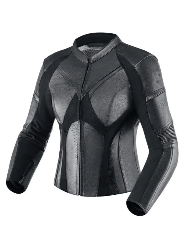 YNR Two piece Custom Motorbike Leather Rebel Black Suit