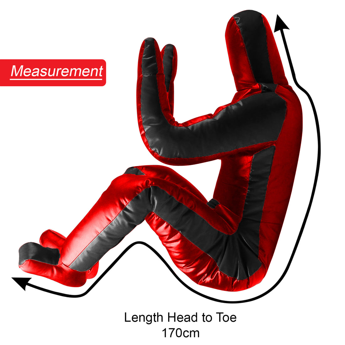 Brazilian Jiu Jitsu Leather Grappling Kneeling Dummy Boxing judo MMA - LEATHER - DEFENDING POSITION
