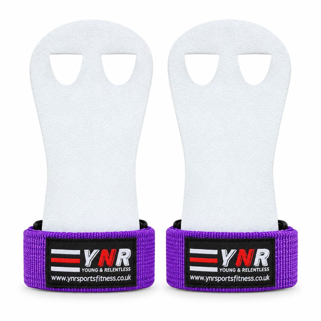 YNR Junior Gymnastics Palm Hand Guards – Leather Beginner Grips with Adjustable Wrist Strap for Children’s Bar Training, XS–L