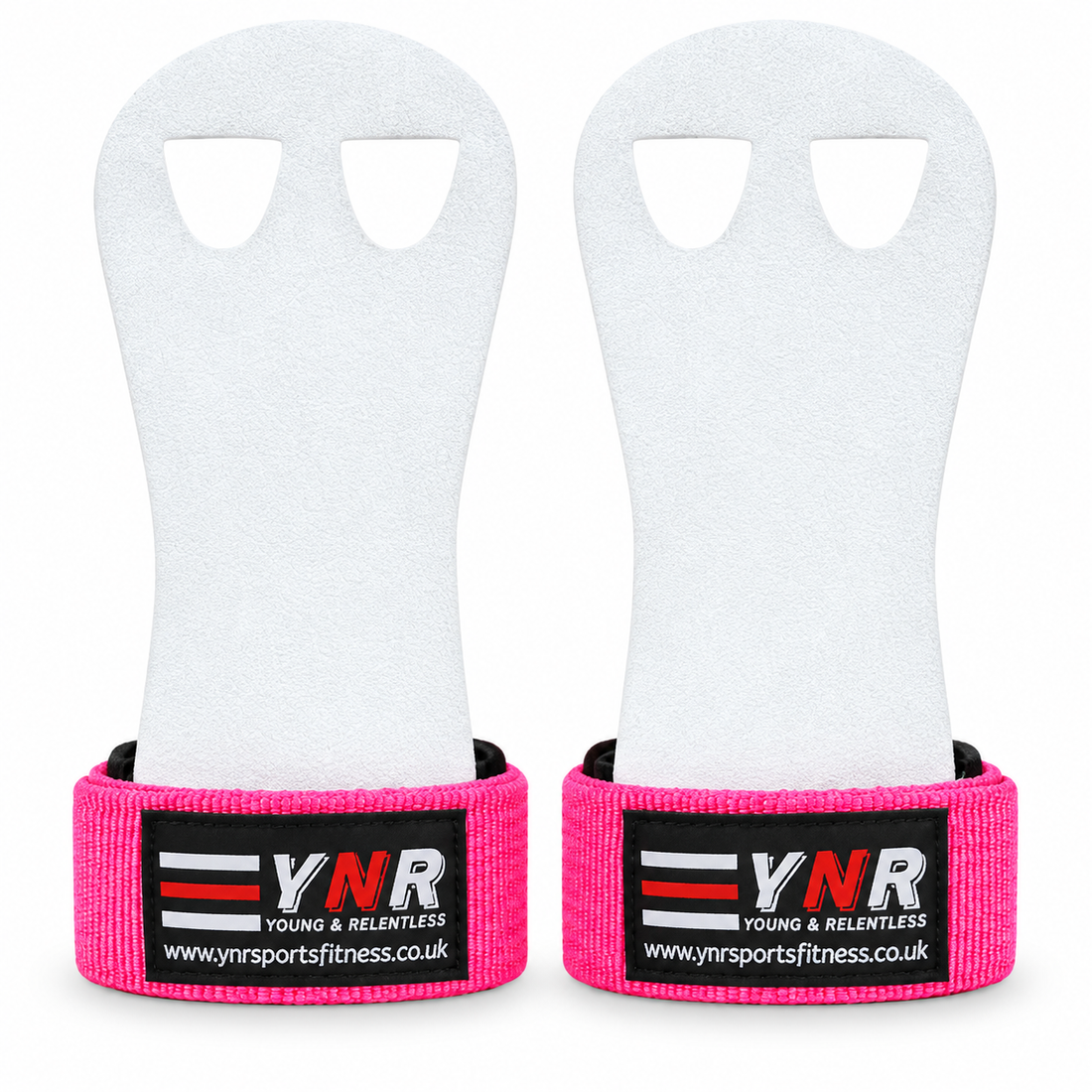 YNR Junior Gymnastics Palm Hand Guards – Leather Beginner Grips with Adjustable Wrist Strap for Children’s Bar Training, XS–L