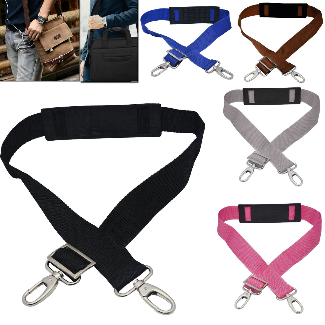 Nylon Shoulder Bag Belt Strap