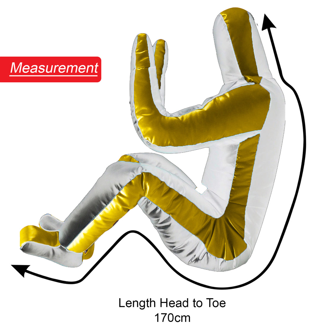 Brazilian Jiu Jitsu Leather Grappling Kneeling Dummy Boxing judo MMA - LEATHER - DEFENDING POSITION