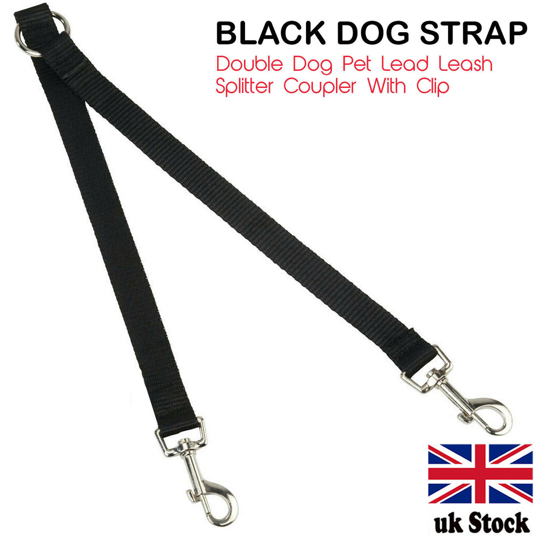 Double Dog Pet Lead Strap