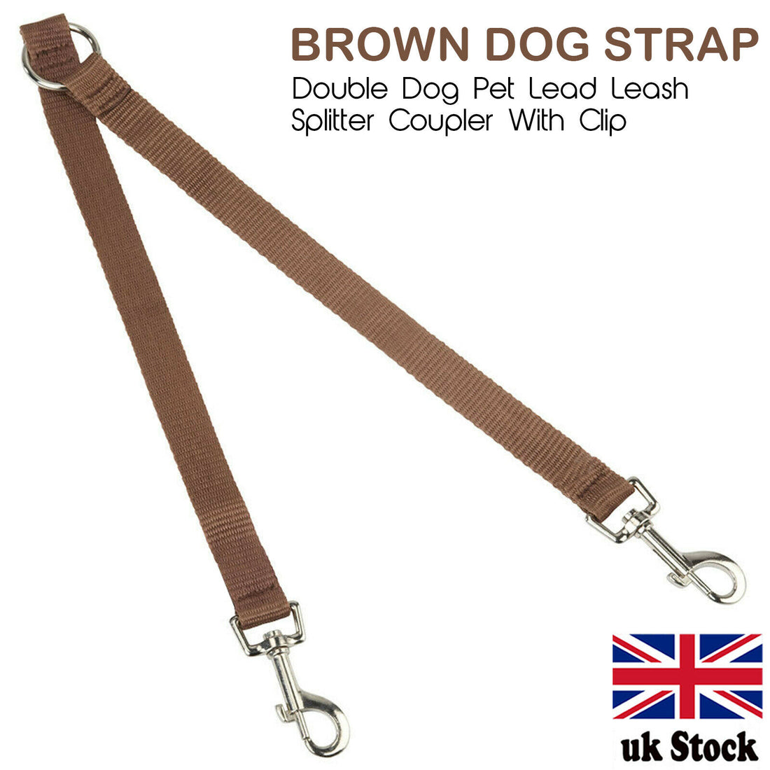 Double Dog Pet Lead Strap