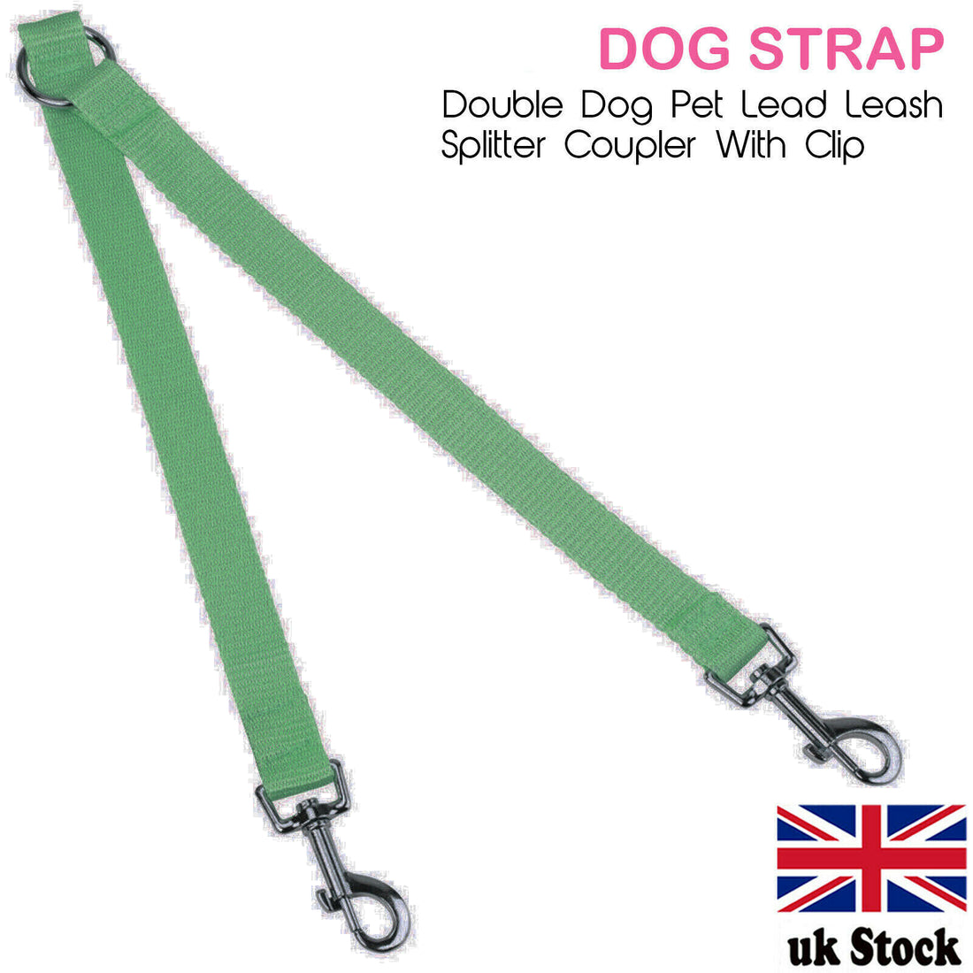 Double Dog Pet Lead Strap