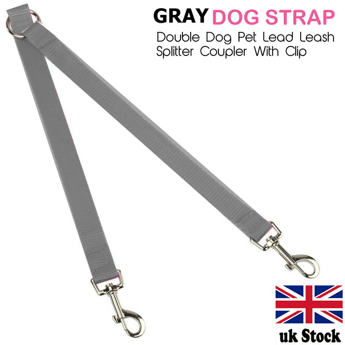 Double Dog Pet Lead Strap