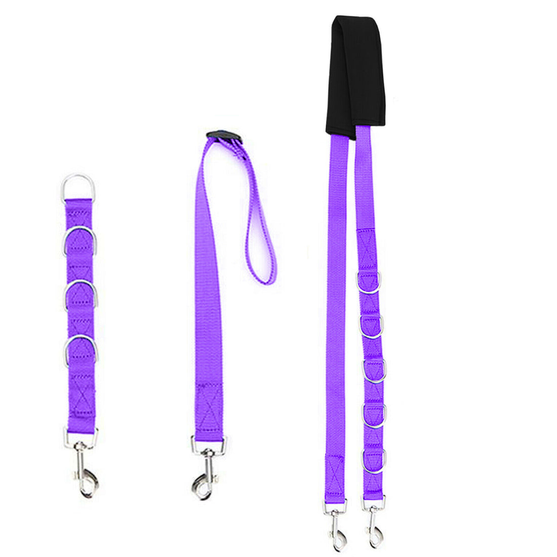 YNR 3-Piece Dog Grooming Harness Strap | Adjustable Belly Pad