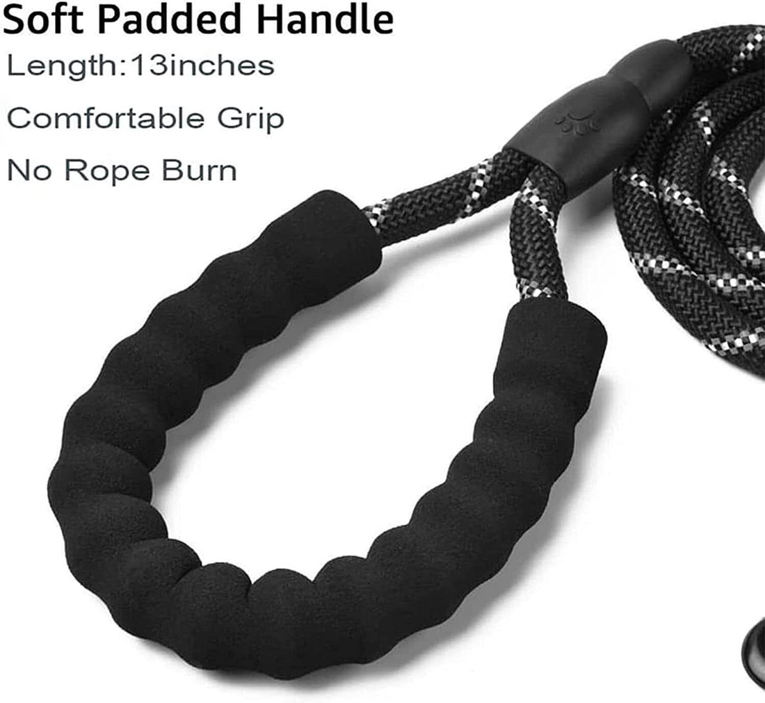 Dog Leash Rope Braided Pet Leads Strong Soft for Medium Large Dogs Walk 5FT New!