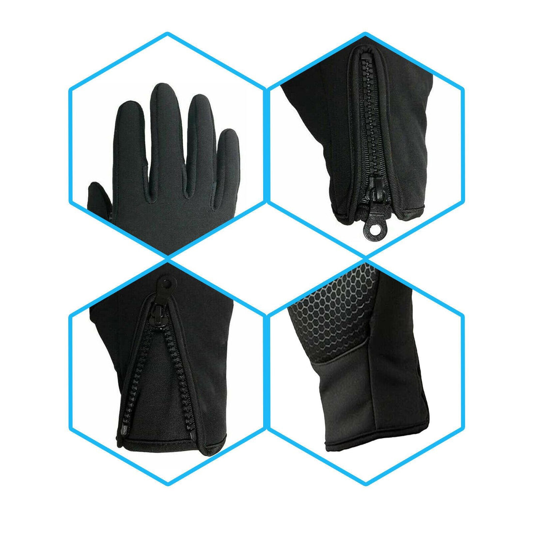 Winter Warm Gloves Thermal Windproof Cycling Anti-slip Ski TouchScren Waterproof