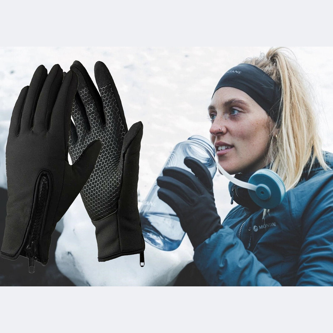 Winter Warm Gloves Thermal Windproof Cycling Anti-slip Ski TouchScren Waterproof