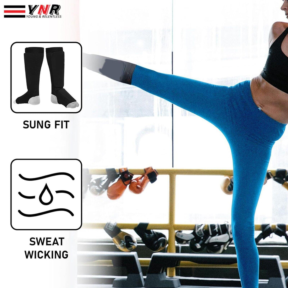 Boxing Shin Instep Pads Kids/Adults MMA Muay Thai Kickboxing Leg Foot Guards