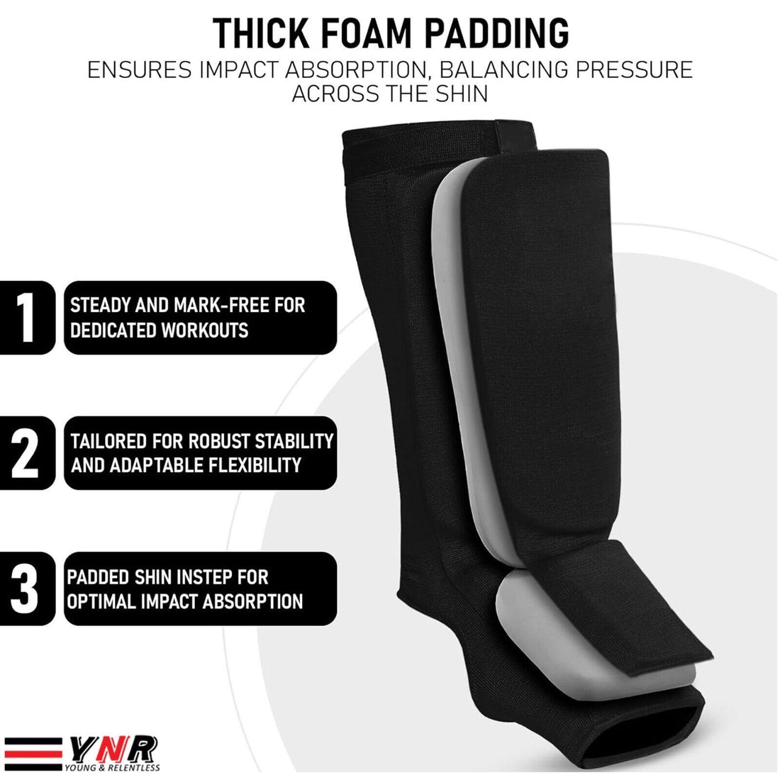 Boxing Shin Instep Pads Kids/Adults MMA Muay Thai Kickboxing Leg Foot Guards