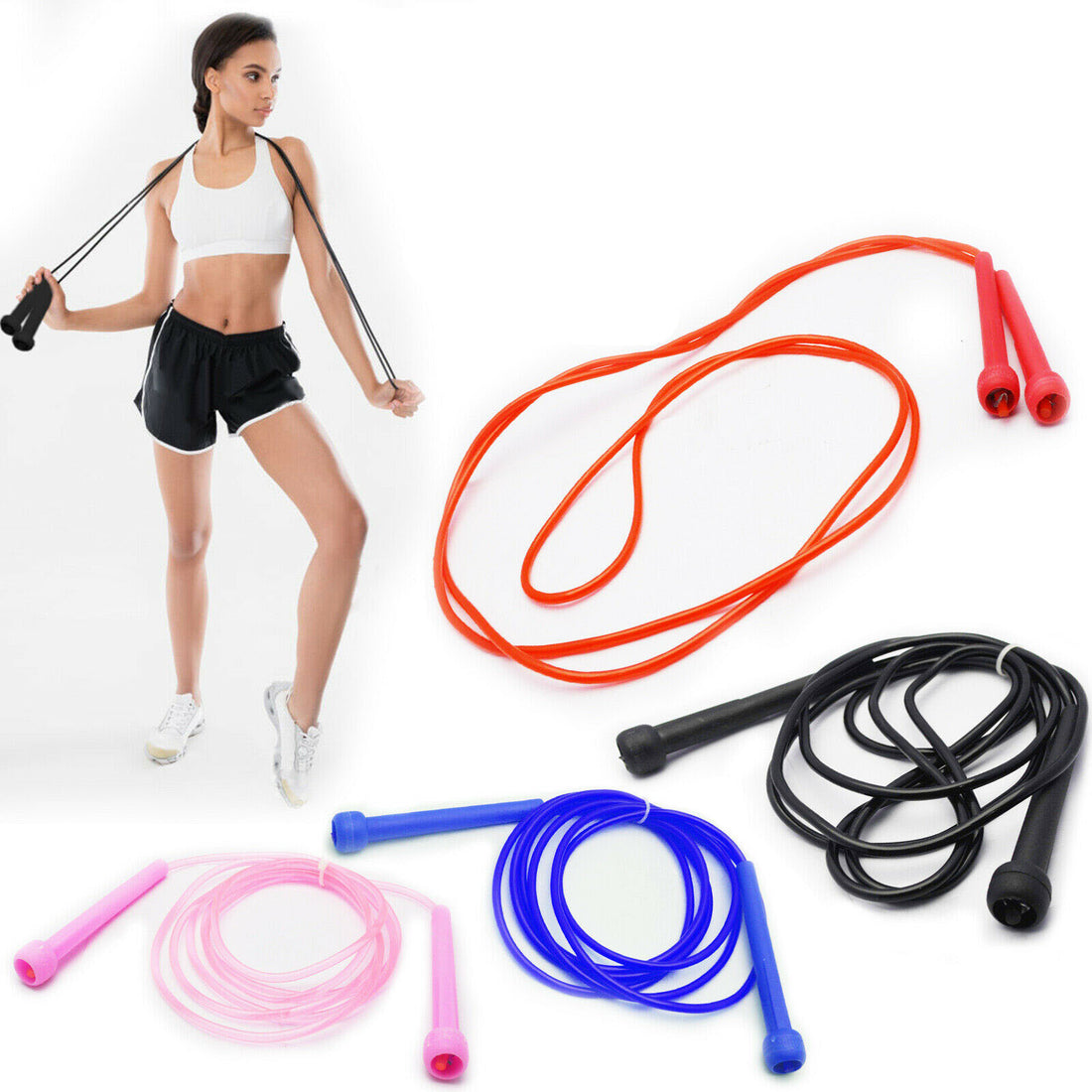 Skipping Rope Jumping Speed Boxing Exercise Fitness Adult Weight Kids Jump