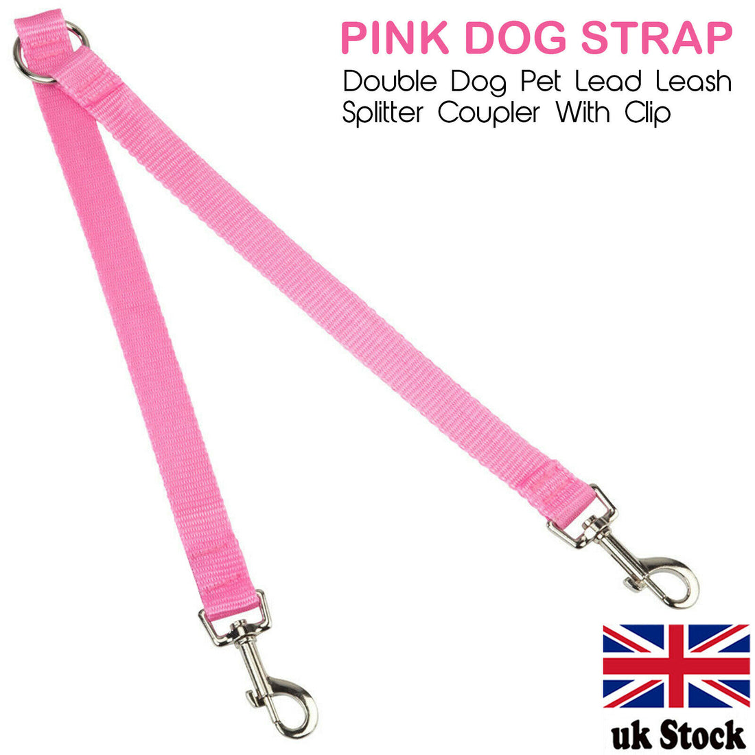 Double Dog Pet Lead Strap