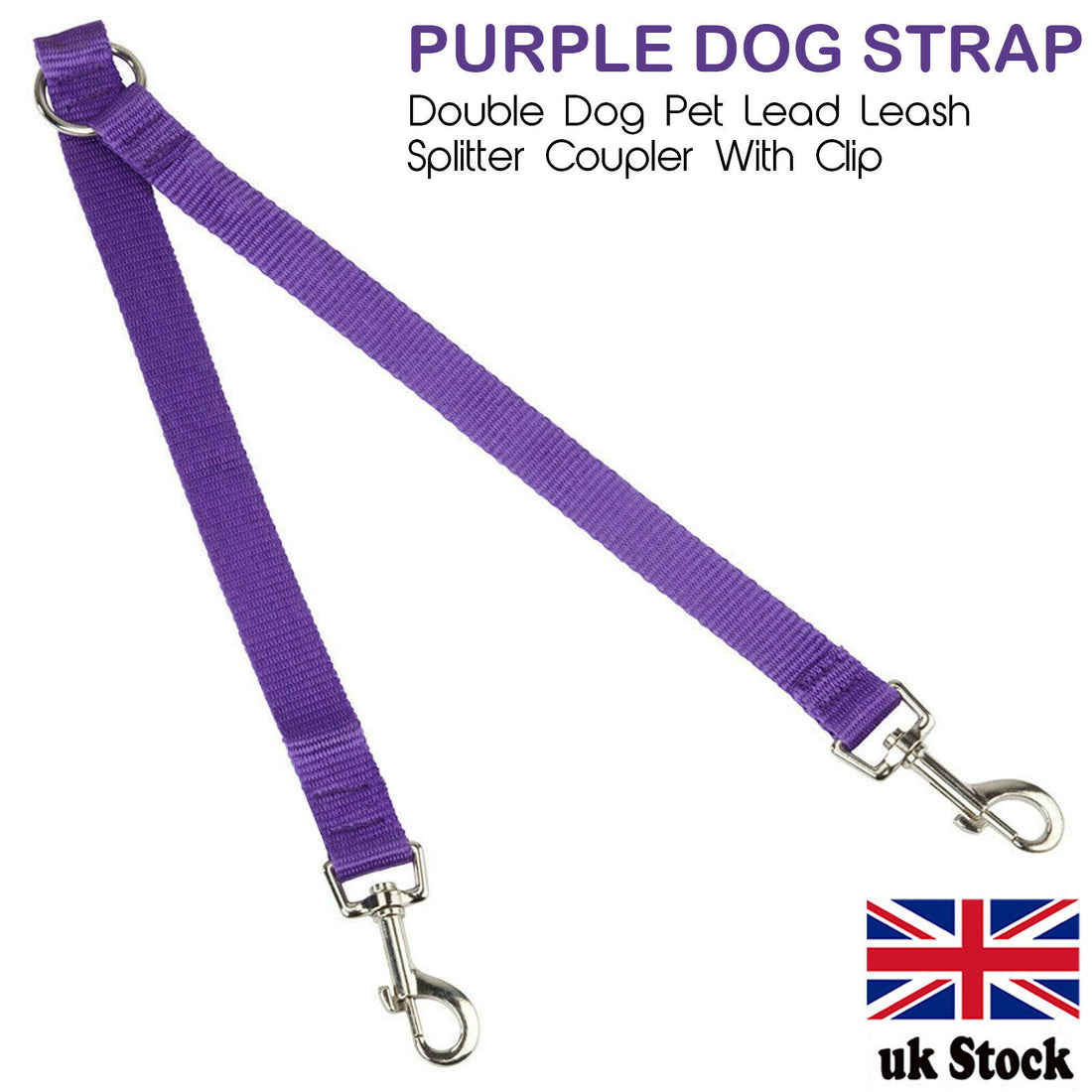Double Dog Pet Lead Strap