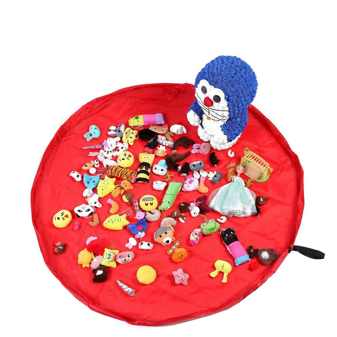 YNR Kids Portable Toy Storage Bag Organiser Play Mat Rug Drawstring Tidy Home UK