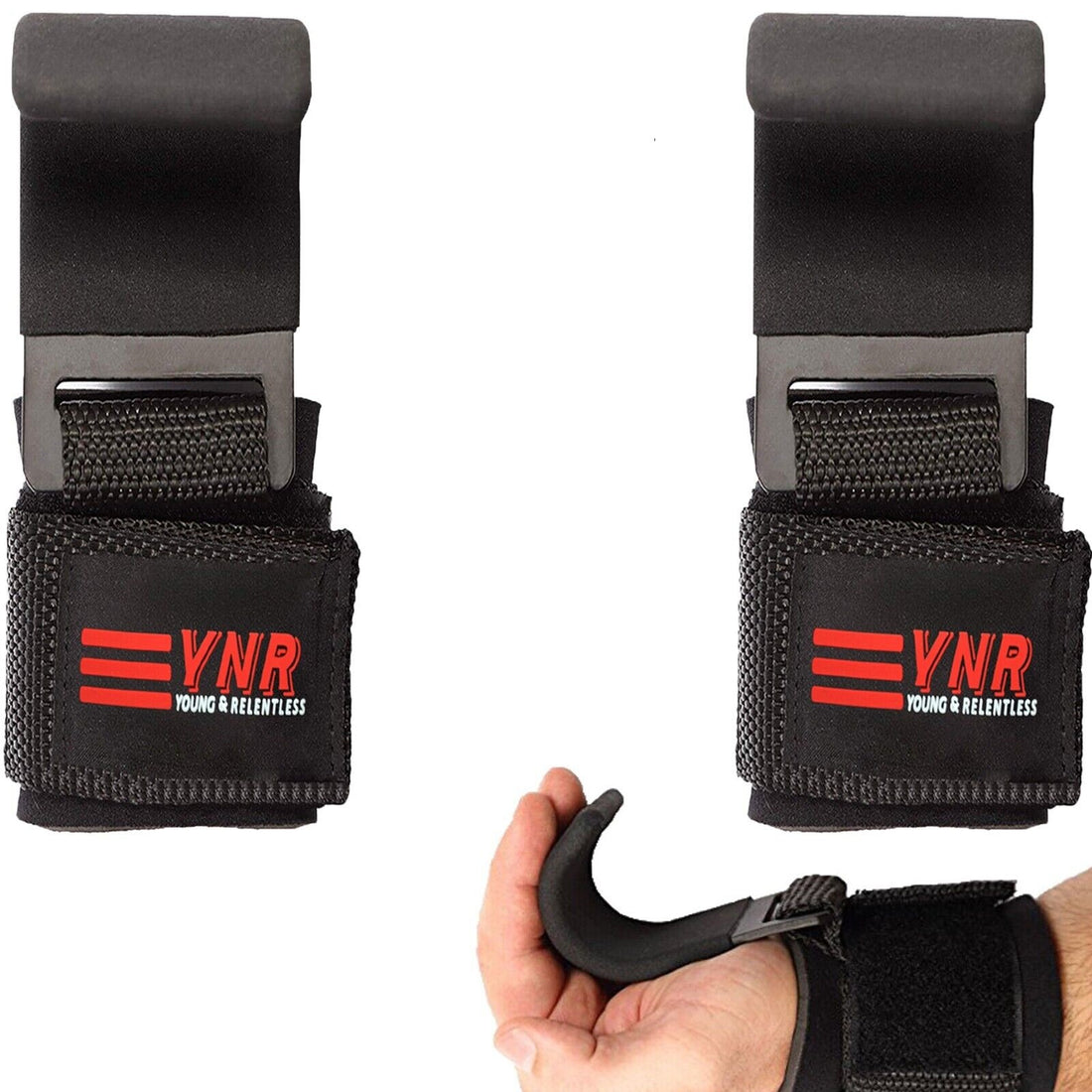Power Weight Lifting Body-Building Steel Hooks