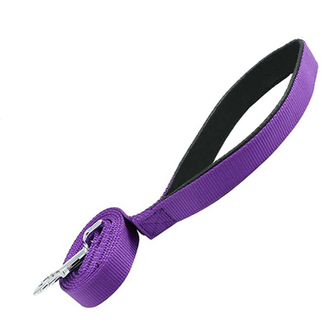 Dog Leads Hook Nylon Mesh Pet Leash with 2 Dual Traffic Padded Handle