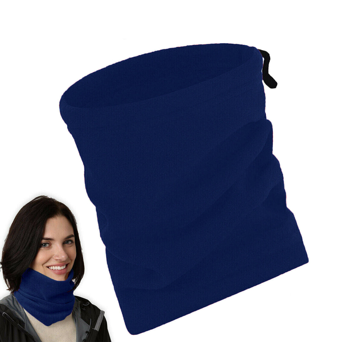 Polar Fleece Snood Scarf Neck Tube Warmer Thermal Motorcycle Bike Cycling Mask