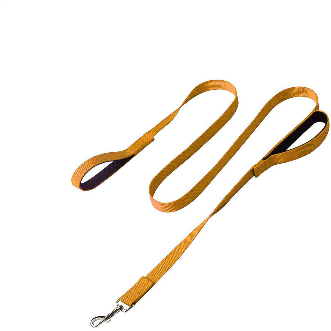 Dog Leads Hook Nylon Mesh Pet Leash with 2 Dual Traffic Padded Handle