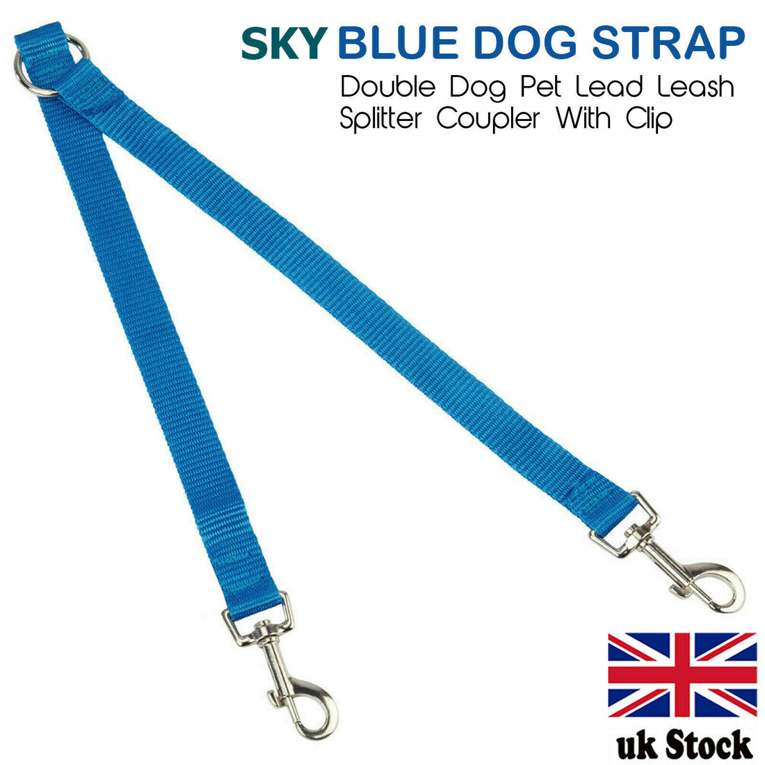 Double Dog Pet Lead Strap