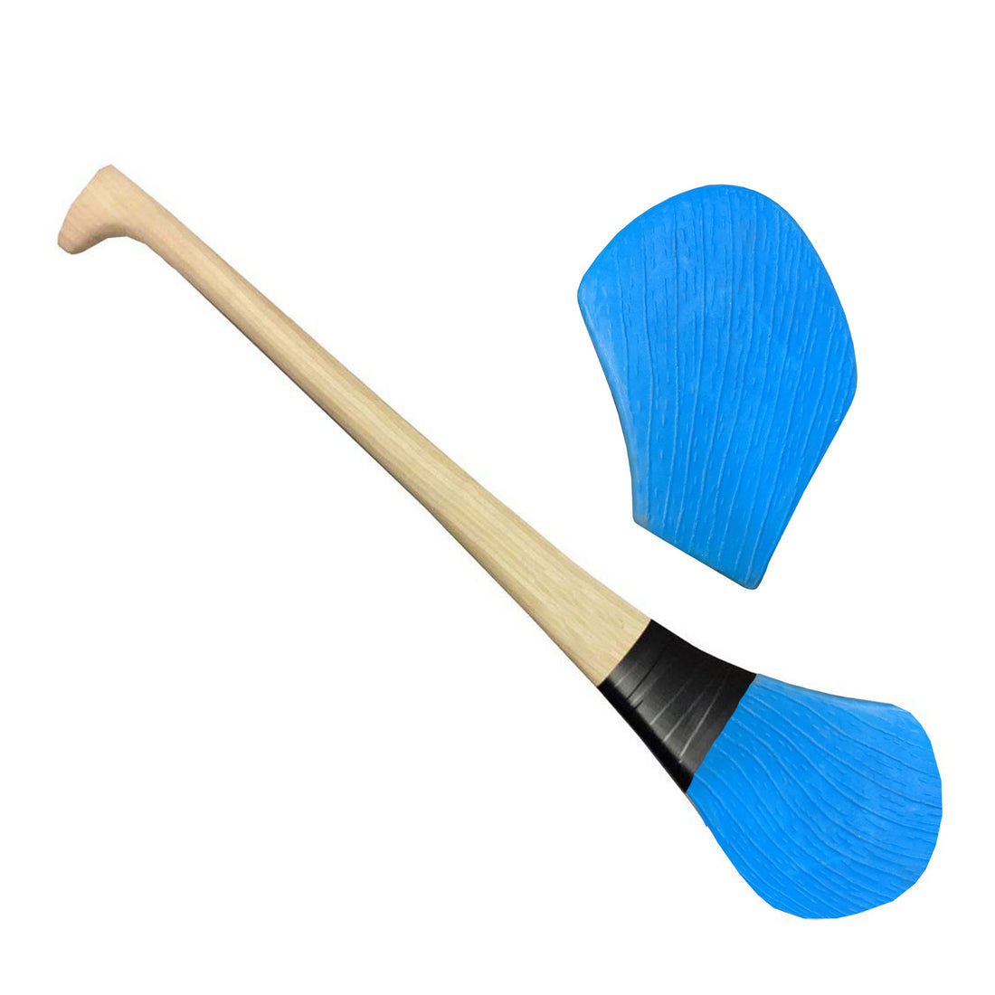 Indoor Hurling or Camogie Stick Ash Hurling Stick Rubber Pat Pad