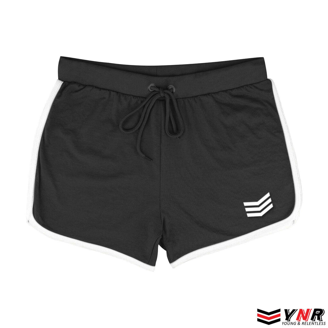 Womens contrast trim Shorts Casual girls Beach Running Gym Yoga