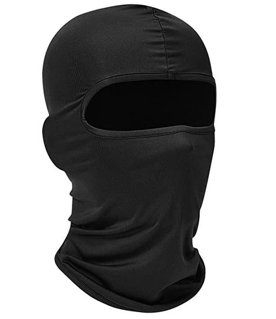 Lycra Balaclava Full Face Mask Men Women Cycling Ski Warm Neck Black Motor Bike