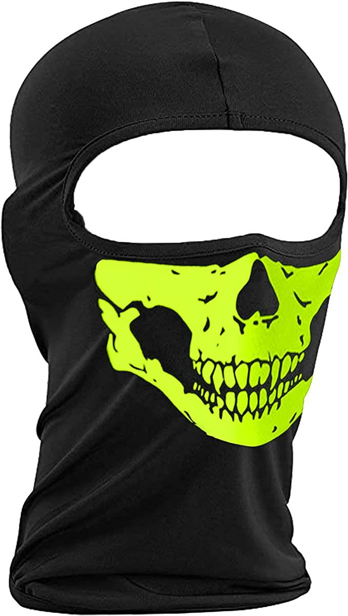 Lycra Balaclava Full Face Mask Men Women Cycling Ski Warm Neck Black Motor Bike