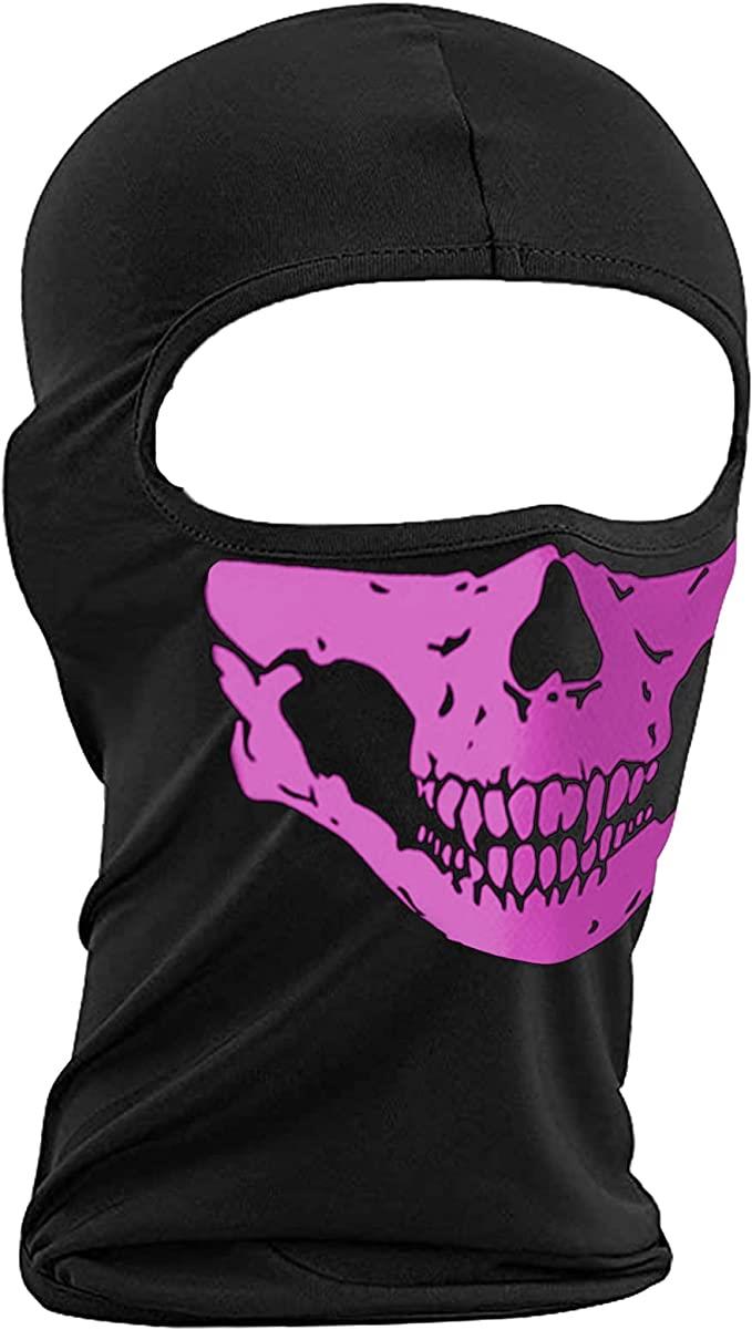 Lycra Balaclava Full Face Mask Men Women Cycling Ski Warm Neck Black Motor Bike