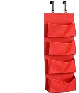 YNR 4 Tier Wall Door Hanging Organiser Storage Rack Bag Cloth Wardrobe Shoe