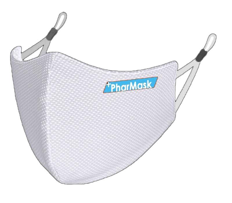 YNR Face Mask Cotton Antimicrobial Covering Washable Antibacterial Test Certified