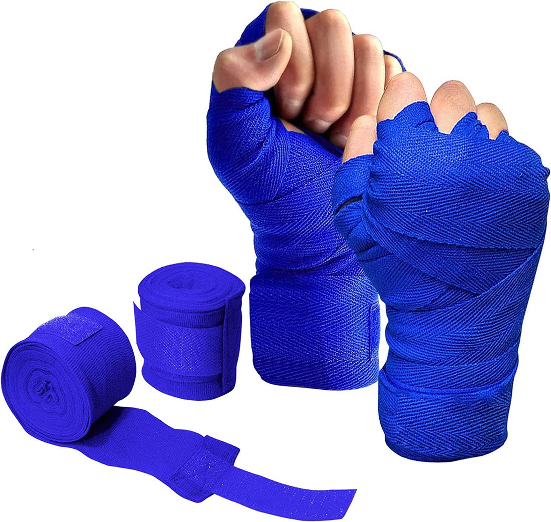 Boxing Hand Wraps Elasticated Inner Gloves Bandages MMA Muay Thai Kickboxing