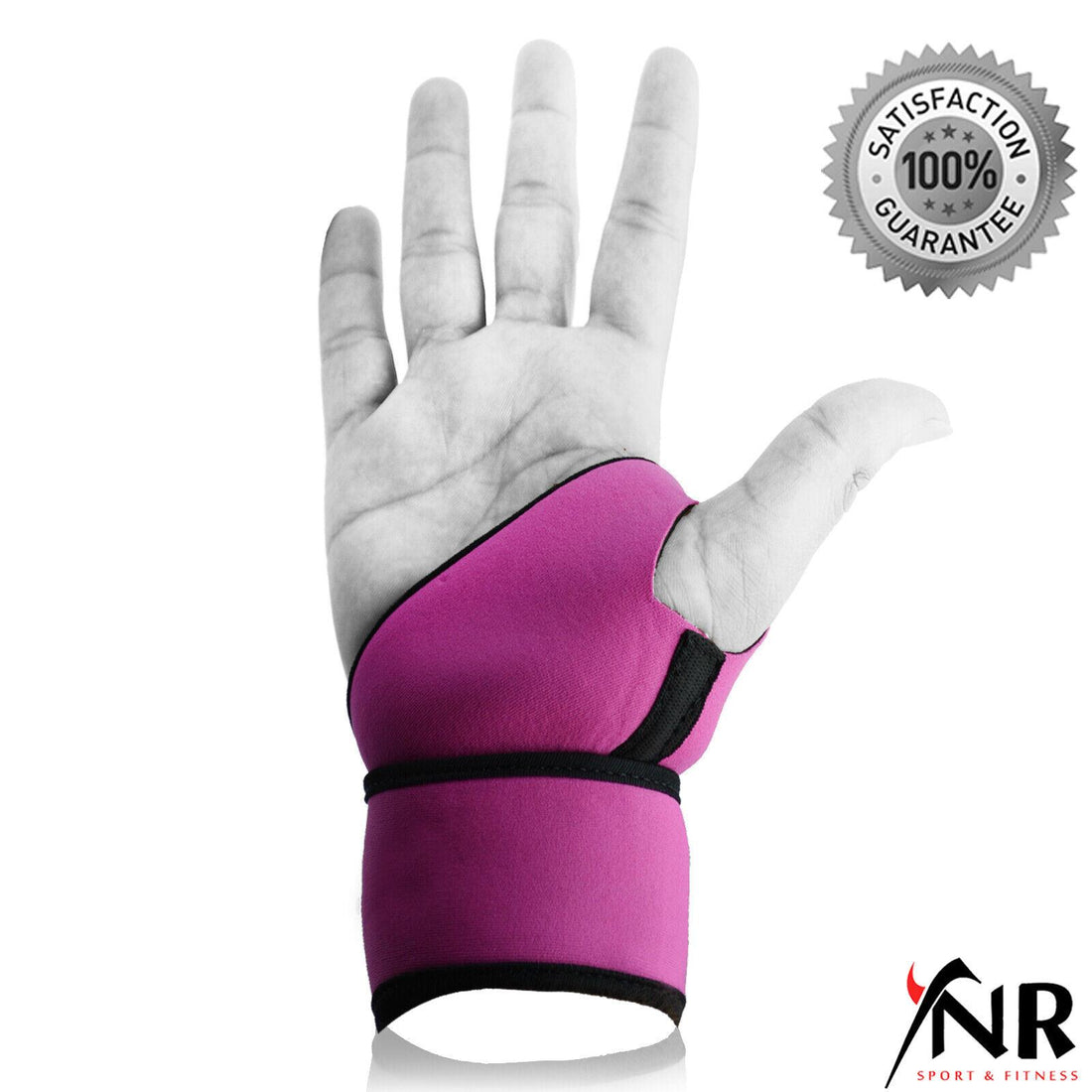 Neoprene Thumb Wrist Palm Hand Support Brace Carpal Tunnel Splint Sprain 1 Pair