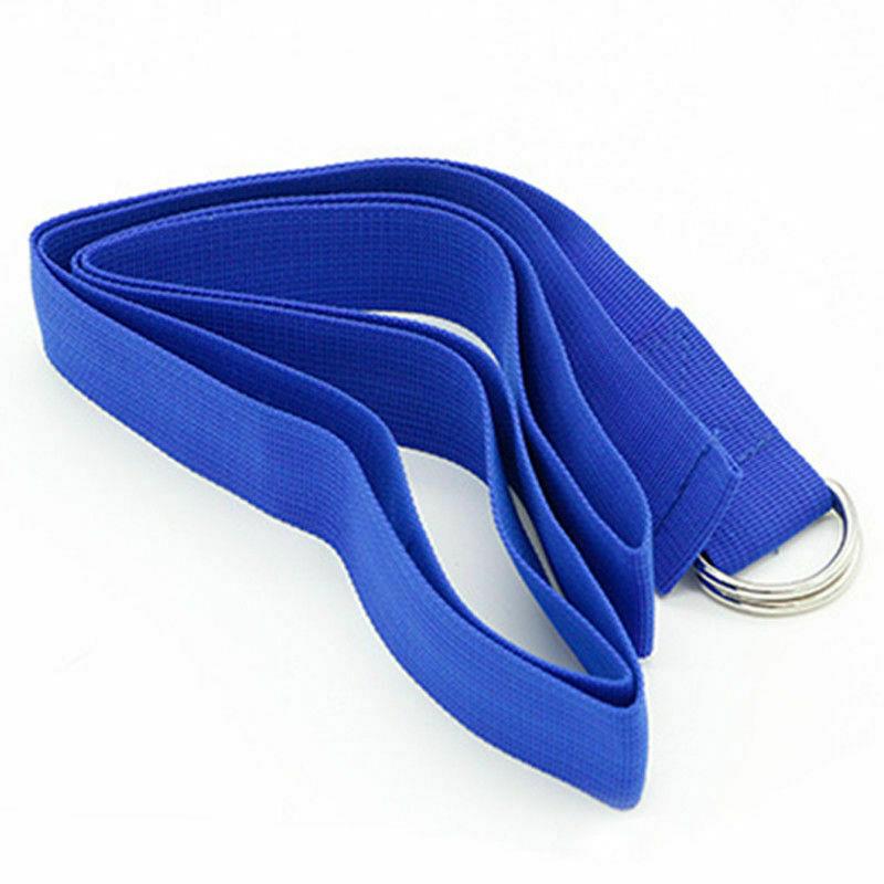 Accessories Yoga Strap Stretch Training Belt Exercise Gym Pilate D-Ring