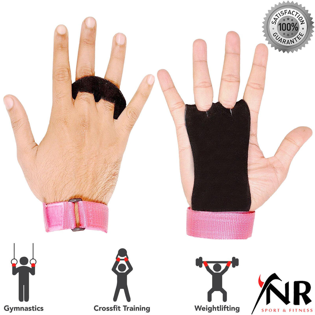 YNR® pro man woman Children's kids Gymnastic gym Palm protector Guards Training