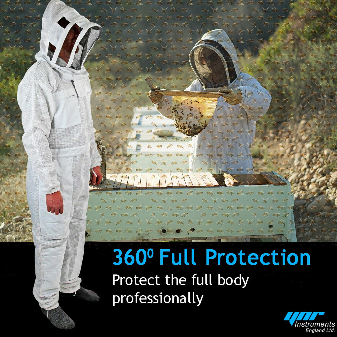Ventilated Beekeeping Bee Suit, Beekeeper Suit For Professional Beekeepers, Fencing Beekeeping Veil, Comfortable, Sting proof Anti Wasp Suit