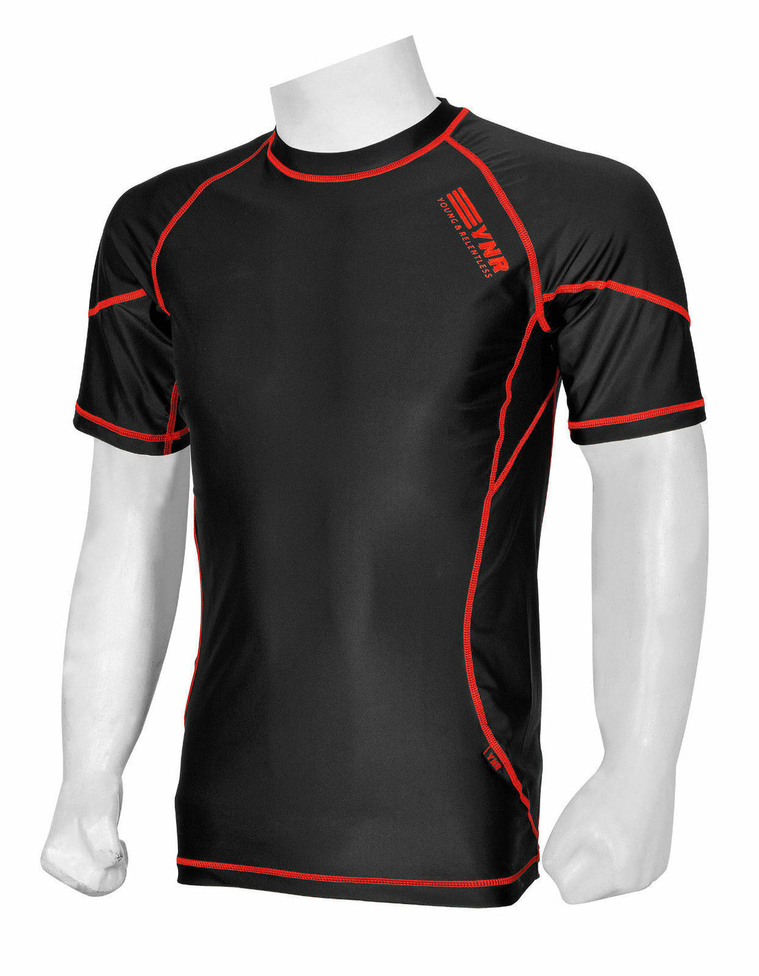 Mens Compression Armour Base Layer Top Half Sleeve Thermal Gym Sports Shirt