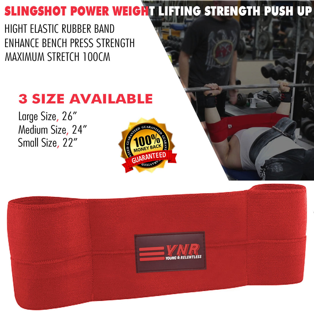 Bench Press Slingshot | Weightlifting & Fitness Training | YNR Sports Fitness