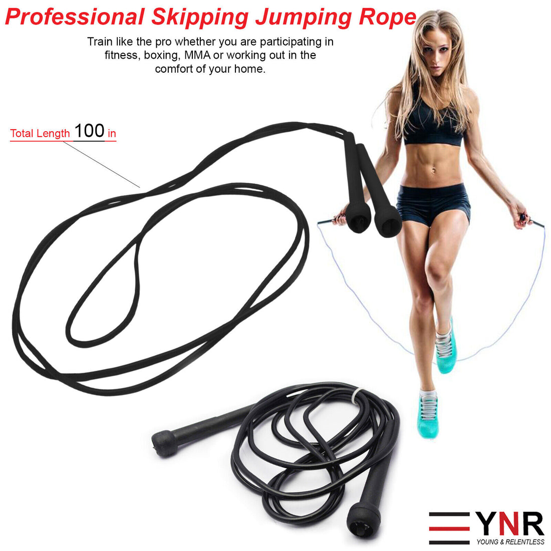 Skipping Rope Jumping Speed Boxing Exercise Fitness Adult Weight Kids Jump